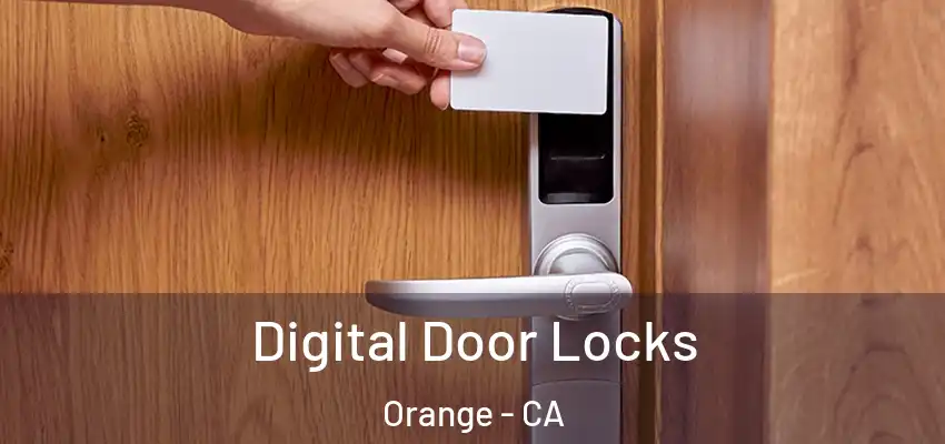 Digital Door Locks Orange - CA