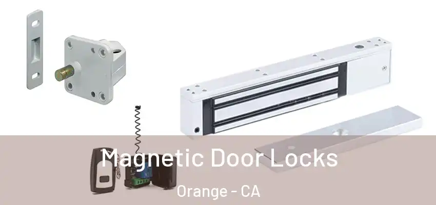 Magnetic Door Locks Orange - CA
