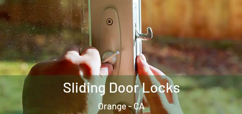Sliding Door Locks Orange - CA