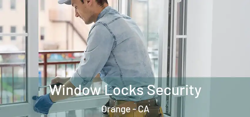  Window Locks Security Orange - CA